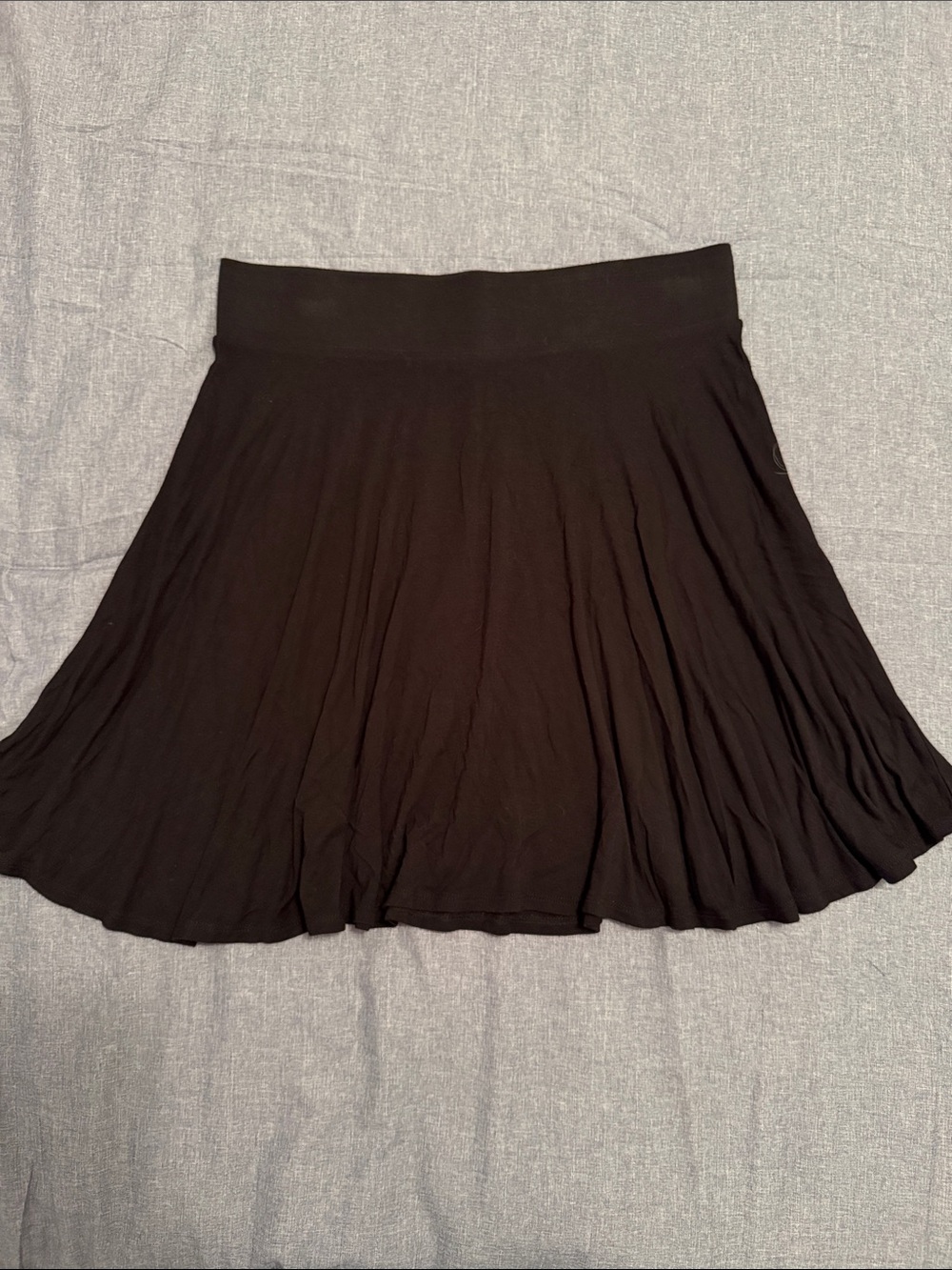 Decree Black Circle Skater Skirt
